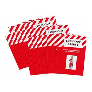 Libreta de Bloqueo Brady para Capacitación LOTO y Gestión de Seguridad en el Lugar de Trabajo - Product Image 1