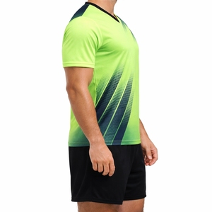 Conjunto de Uniforme de Fútbol de Verano Sublimado Personalizado Premium para Hombre, Transpirable, de Secado Rápido, Antibacteriano, Camiseta y Pantalones Cortos Ligeros - Product Image 3