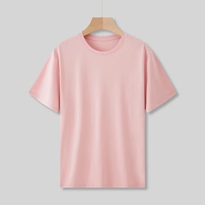 High Quality Men's T-Shirts Top Cotton Printed <b>Plain</b> Casual Neck Short Sleeve Breathable Jersey <b>Tshirts</b> - Product Image 5