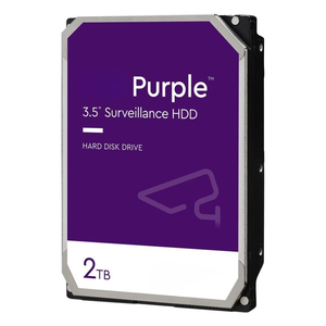 2TB 紫色内置硬盘 3.5 英寸 SATA 6Gb/s 5400RPM 64MB 缓存 高可靠性金属外壳 视频存储，确保安全 - Product Image 3