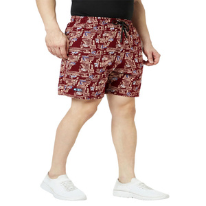 Diseños Personalizados, Logotipo Personalizado, Pantalones Cortos Deportivos de Verano para Hombre, Estilo Urbano, Color Marrón, Estampados, de Algodón, Secado Rápido y Transpirables - Product Image 3