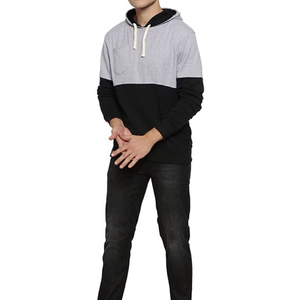 Sweat-shirts à capuche personnalisés avec logo de marque, faible MOQ, pour hommes, 100% polyester, imprimés par sublimation, sweats à capuche décontractés pour hommes - Product Image 3
