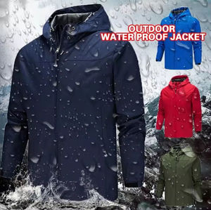 Veste imperméable durable pour la randonnée, la pêche, le camping, les sports de plein air, coupe-vent, logo personnalisé, respirante, pour hommes et femmes - Product Image 3