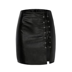 Nouvelle Collection 2026 – Mini-jupe en cuir pour femme, taille haute, coupe ajustée, style clubwear, moulante pour soirée - Product Image 1