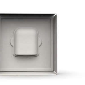 Eco-friendly Molded Pulp Tray Sugarcane Bagasse Packaging <b>Box</b> for Wireless Bluetooth Earbuds - Product Image 6