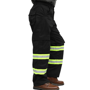High Visibility Reflective Windproof <b>Waterproof</b> Working Pant Wholesale Rate Custom Logo Print <b>Work</b> Cargo Pants - Product Image 4