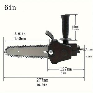 1pc <b>Mini</b> Electric <b>Drill</b> Chainsaw Attachment Convertor Chainsaw Electric Chain Saw <b>Drill</b> Converter for Convenient Use - Product Image 1