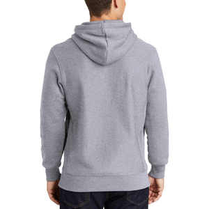 เสื้อฮู้ดดี้ผู้ชายสีพื้นแบบสวมใส่สบายๆ รุ่น Undefined สำหรับขาย ปี 2025 - Product Image 2