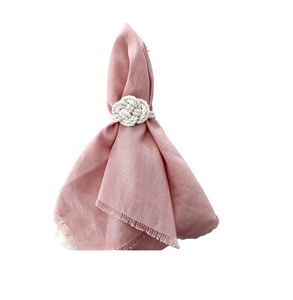 Anneau de serviette en macramé de qualité supérieure, finition premium, accessoire de table pour la décoration intérieure et les occasions festives – Nouveautés phares - Product Image 1