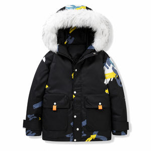 Veste d'hiver matelassée pour homme, veste matelassée rembourrée pour homme, doudoune d'hiver tendance pour homme pour vêtements de marque privée - Product Image 1
