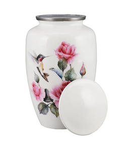 Urnes funéraires en laiton pour adultes, urnes artisanales pour cendres d'hommes et de femmes, urnes décoratives, urnes funéraires - Product Image 1