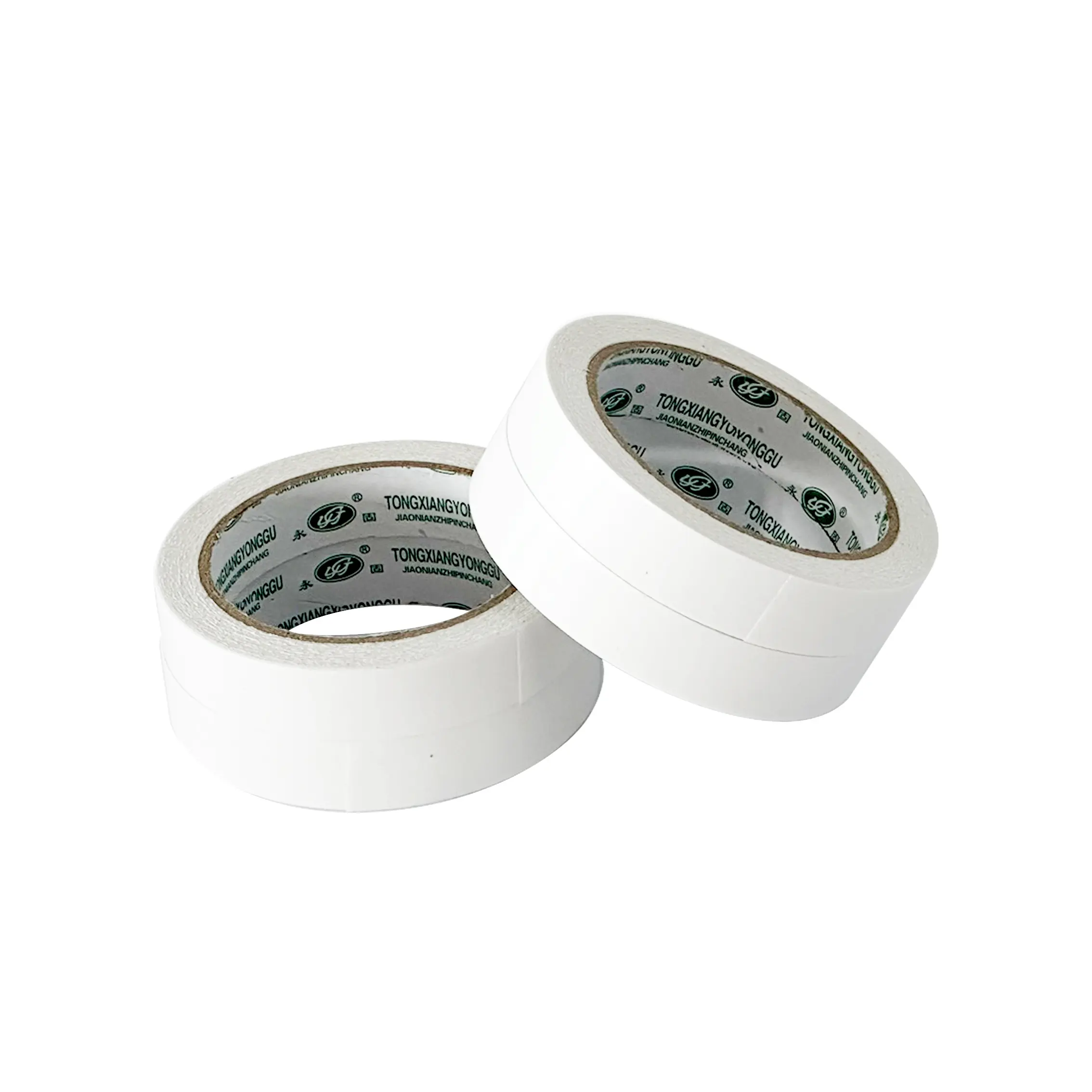 factory low moq price custom size adhesive tape roll bopp tape double sided oil glue hot melt 1 cm 1.5 cm 2.5 cm 2 cm 5 cm