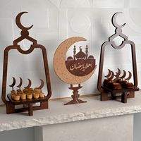 Plateau de service islamique, plateau de service Ramadan, plateau à desserts pour l'Aïd, plateau à calligraphie islamique, plateau Bismillah, plateau de service musulman pour le Ramadan
