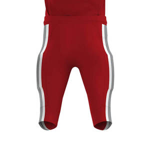 OEM Hot Selling Custom <b>Heat</b>-Transfer Printed American Football Uniform Professional Team Wear Short Sleeves Football Uniform Set - Product Image 3