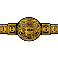 Ceintures de championnat de lutte personnalisées, ceintures d'arts martiaux avec logo sur mesure, vente en gros de ceintures de championnat de boxe personnalisées