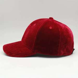 New Arrival Custom 6-Panel Adjustable <b>Baseball</b> <b>Cap</b> Soft Velour Fabric Breathable Waterproof Sports <b>Cap</b> with Printed Pattern - Product Image 4