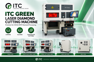 Nouvelle machine de découpe au laser vert CNC de haute précision ITC pour le traitement de bijoux fins, origine américaine, performance stable - Product Image 2