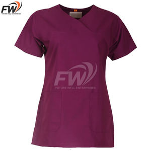 Uniformes Médicos de Alta Calidad para Mujer, Antiarrugas, Elásticos, Transpirables, con Logotipo Personalizado, Conjunto Moderno - Product Image 5