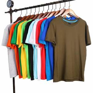 เสื้อยืดผ้าฝ้ายริงสปันระบายอากาศได้ดีสำหรับผู้ชาย เนื้อนุ่ม น้ำหนักเบา เหมาะสำหรับฤดูร้อน สวมใส่สบายๆ แบบพื้นฐาน - Product Image 2