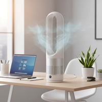 Ventilateur sans pales électrique portable Sudex UML-018, purificateur d'air, filtre HEPA, air chaud/froid, classe d'efficacité énergétique A+, refroidissement toutes saisons