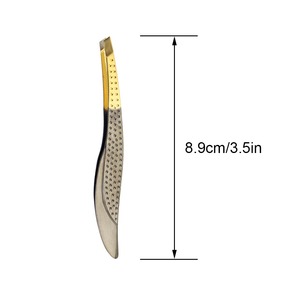 Pinzas profesionales premium para cejas con punta puntiaguda, herramienta de alta calidad de acero inoxidable para depilar y remover vello, pinzas para cejas - Product Image 6