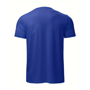 Camiseta Personalizada de Cuello Redondo y Manga Corta para Hombre, Algodón Premium, Ropa Deportiva Informal, Fabricante de Ropa Deportiva, Camiseta para Gimnasio, Camiseta para Correr - Product Image 2