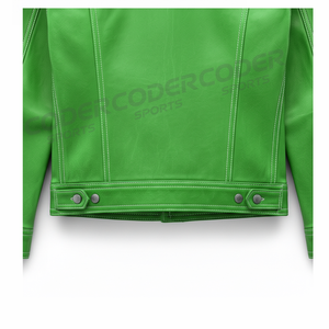 Veste en cuir pour homme, service OEM, hiver 2026, qualité supérieure, nouvelle arrivée, veste en cuir pour homme, logo personnalisé - Product Image 4