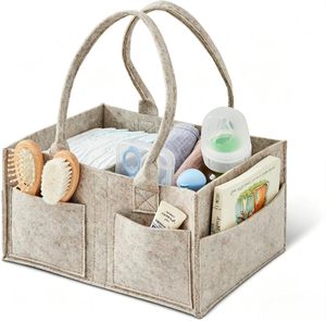 Organizador <span class=keywords><strong>de</strong></span> Pañales Portátil Ecológico, Contenedor <span class=keywords><strong>de</strong></span> Almacenamiento <span class=keywords><strong>para</strong></span> Guardería, Bolsillos Laterales, Organizador <span class=keywords><strong>de</strong></span> Auto <span class=keywords><strong>para</strong></span> Toallitas Húmedas y Artículos Esenciales <span class=keywords><strong>para</strong></span> Bebés, Regalo <span class=keywords><strong>para</strong></span> Baby Shower - Product Image 1