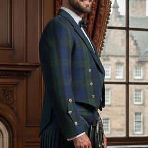 Chaqueta y Chaleco Royal Prince Charlie, Perfectos para Reuniones Highland y Vestimenta Formal Tradicional Escocesa - Product Image 2