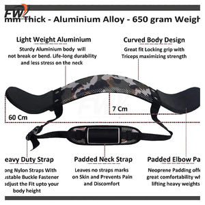 Entrenador de Bíceps de Acero Inoxidable con Logotipo Personalizado, Arm Blaster para Fitness, para Bíceps, Tríceps, Musculación - Product Image 2