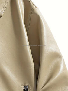 Chaquetas de cuero a la moda para hombre hechas a medida al mejor precio nueva ropa para hombre mejor venta chaqueta de cuero para hombre para invierno - Product Image 3