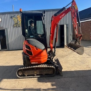 Mini-excavatrices Kubota U20-3 d'occasion certifiées, poids opérationnel 8m, pompe hydraulique, roulement, moteur, engrenage, PLC à vendre - Product Image 3