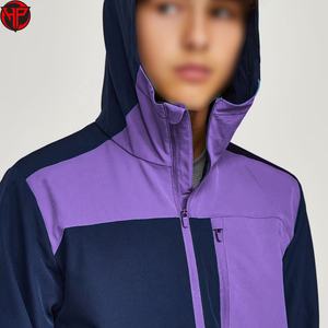 เสื้อแจ็คเก็ตกันลมผู้ชาย สกรีนโลโก้ได้ ระบายอากาศได้ดี มีฮู้ด น้ำหนักเบา ป้องกันลม สำหรับวิ่งและเล่นกีฬา - Product Image 3