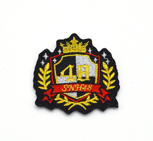 New Arrival Heavy Duty Woven <b>Badges</b> Twill Fabric <b>Machine</b> Embroidered <b>Badges</b> Most Popular Canvas Made in Pakistan Woven <b>Badges</b> - Product Image 4