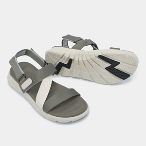 F6S รองเท้าแตะสายไขว้สำหรับทุกเพศ สวมใส่สบาย สีเขียวมอส - Product Image 4