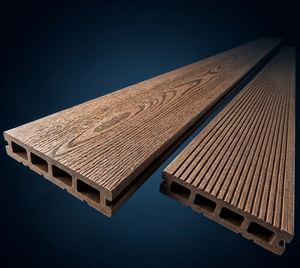 Tarima de Exterior Anti-UV de WPC, Tablero de Suelo Compuesto de Madera y Plástico, Suelo de Ingeniería para Jardín, Patio y Terraza - Product Image 1