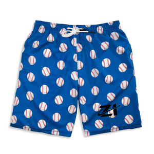 Shorts de baseball décontractés grande taille avec cordon de serrage, respirants, couleur unie, logo personnalisable, séchage rapide, extensibles dans les 4 sens, excellente qualité - Product Image 2