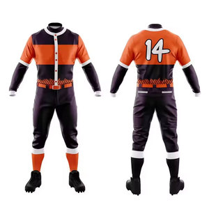 Uniforme de baseball de bonne qualité, ensemble d'uniformes de baseball de qualité supérieure pour équipes, vente en gros et uniformes de baseball à bas prix - Product Image 4