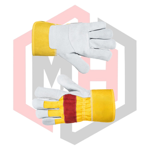 ถุงมือหนังคลาสสิกเสริมความแข็งแรงแบบตรง ขนาด 26 ซม. ป้องกันไฟฟ้าสถิต ปราศจากซิลิโคน ทนต่อการฉีกขาด สำหรับดับเพลิง นุ่ม ยืดหยุ่น - Product Image 6