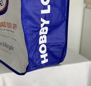 Bolsas de Regalo Reutilizables Ecológicas con Impresión en Huecograbado, Bolsa con Cierre para Ropa, Estilo de Esquinas Redondeadas, Bolsa de Polipropileno No Tejido, Logotipo Personalizado - Product Image 2