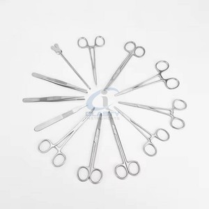 CLASTY Boîte d'instruments chirurgicaux en acier inoxydable, kit de pansement pour chirurgie générale, certifié CE Classe I, réutilisable, garantie 1 an - Product Image 6