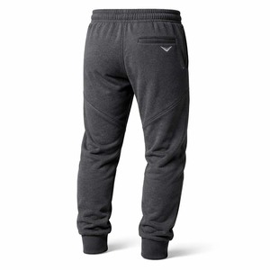 Pantalones Deportivos Gris Oscuro para Hombre, Diseño Gráfico de Cuervos, Mezcla de Algodón, Corte Ajustado, Estilo Casual Urbano, con Bolsillos y Cordón Ajustable - Product Image 6