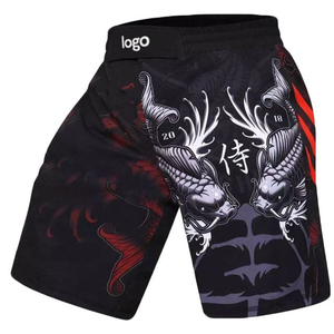 Shorts MMA les plus vendus, en polyester, avec logo personnalisé, shorts MMA pour hommes, fabriqués au Pakistan - Product Image 3