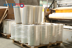 เครื่องทำฟิล์มยืด Lldpe ในเวียดนามอุปกรณ์ห่อพลาสติก PE ความเร็วสูงสำหรับห่อฟิล์มมือ - Product Image 5
