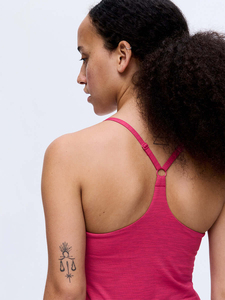 Débardeur en tricot respirant et écologique pour femme - 100% coton, style sportif avec logo personnalisable sur le devant - Product Image 2