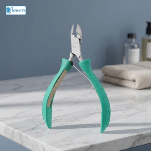 Cortacutículas de Acero Inoxidable con Empuñadura de Plástico, Apertura de Mandíbula Ancha, Instrumento de Belleza Manual Duradero Hecho a Mano, Certificado CE Clase I - Product Image 2