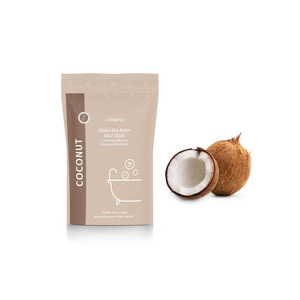 Aromasong Int. Sels de bain naturels de la Mer Morte fabriqués aux États-Unis, parfum noix de coco, riches en minéraux tropicaux, pour bains relaxants pour adultes - Product Image 1