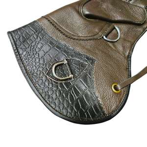 Guantes de Cetrería de Alta Calidad Personalizados, de Cuero Sintético Puro, Equipo de Entrenamiento de Cetrería - Product Image 5