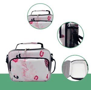 Nouveau Sac Isotherme Léger 2026 Personnalisable avec Logo Imprimé Réutilisable pour Repas Scolaires et Adultes, Enfants, et Transport d'Aliments Chauds - Product Image 5