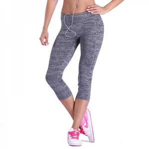 Leggings de sport écologiques à taille haute avec cordon de serrage personnalisé et vêtements de sport pour femmes, tenue de fitness, vêtements de yoga - Product Image 5